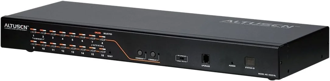 آتن تکنولوژی KVM با 16 پورت، 2 کاربر، Cat5 و OSD