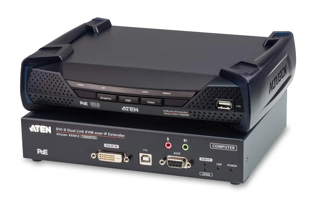 ست توسعه دهنده KVM از طریق IP با کیفیت 2K DVI-D DL