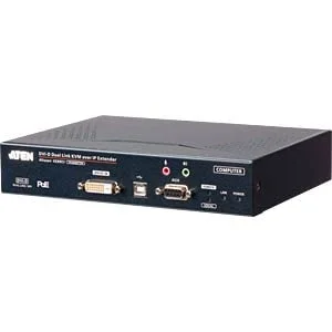 گیرنده KVM روی IP با لینک دوگانه DVI-D 2K آتن با SFP دوگانه 2K، W125663829 (گیرنده IP با SFP دوگانه 2K DVI-D با لینک دوگانه KVM روی IP با SFP دوگانه، گیرنده، سیمی، 2560 x)