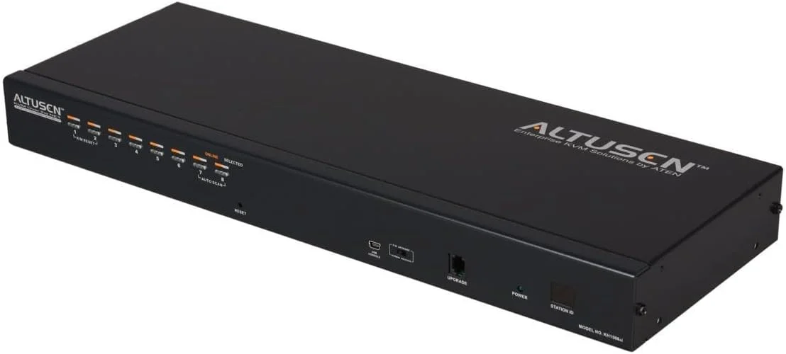 سوئیچ KVM تحت شبکه 8 پورت CAT5 آتن تکنولوژی مدل KH1508i