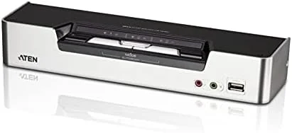 سوئیچ KVM دو پورت USB DVI با قابلیت نمایش دوگانه Aten (CS1642A)