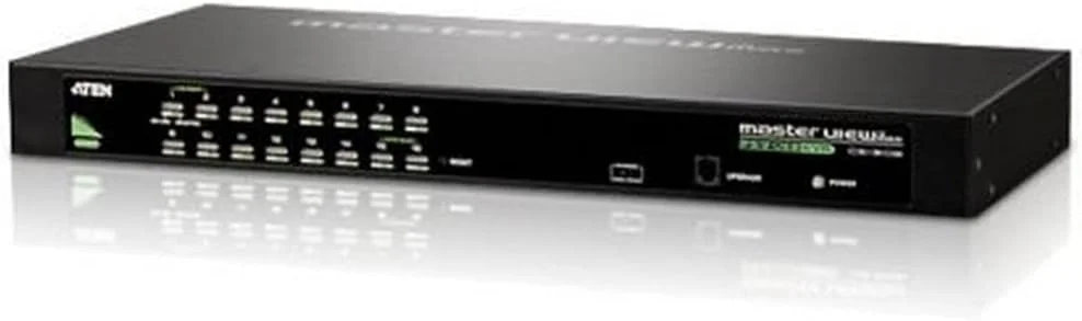 سوئیچ KVM شانزده پورت USB/PS2 مدل CS1316 (مشکی)