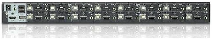 سوئیچ KVM شانزده پورت HDMI آتن مدل CS17916 - تصویر 2 سوئیچ KVM شانزده پورت HDMI آتن مدل CS17916 - تصویر 2