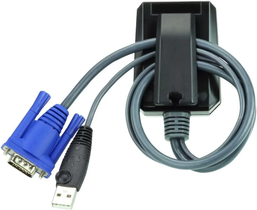 آداپتور USB KVM کنسول لپ تاپ ATEN CV211CP، 1920 x 1200 @60Hz، دو طرفه، دسترسی فوری به BIOS، Plug-and-Play برای مراکز داده، سرورها، کامپیوترها، کیوسک ها، ATM، رهبر KVM شماره 1