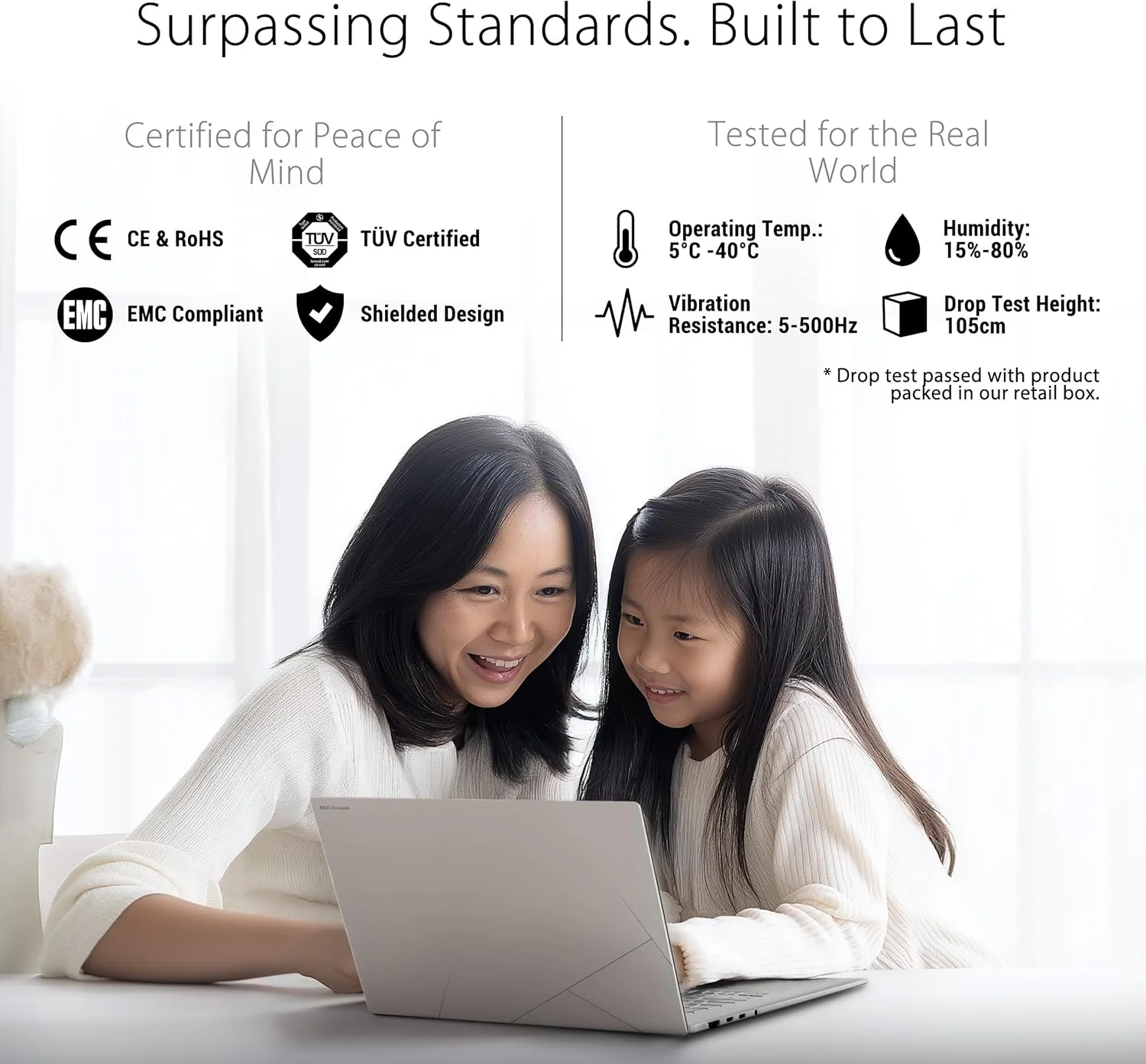 درایو نوری اکسترنال بلوری رایتر 6X ایسوس مدل SBW-06D2X-U (مشکی) با پشتیبانی از BDXL