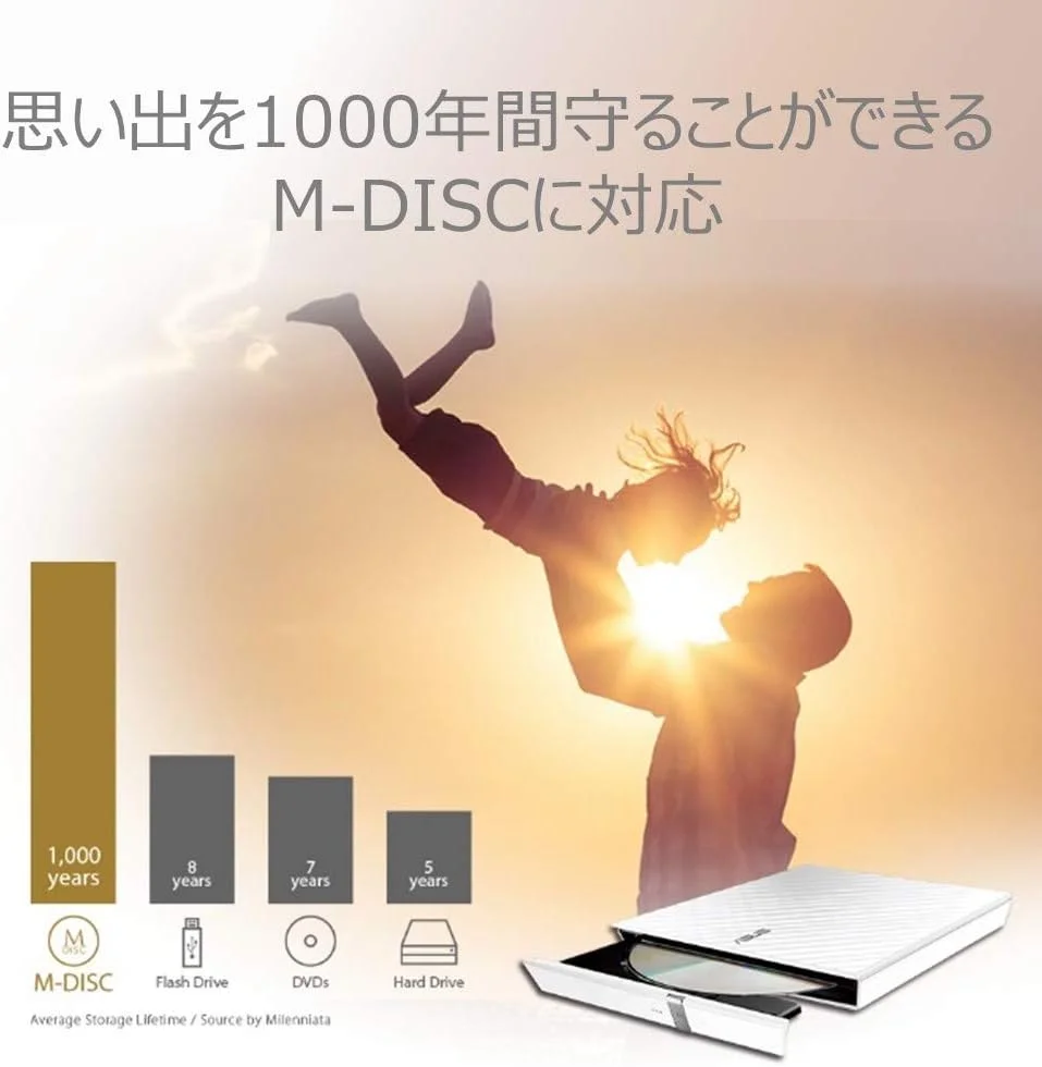 درایو نوری ASUS SDRW08D2SU Lite DVDRRW سفید