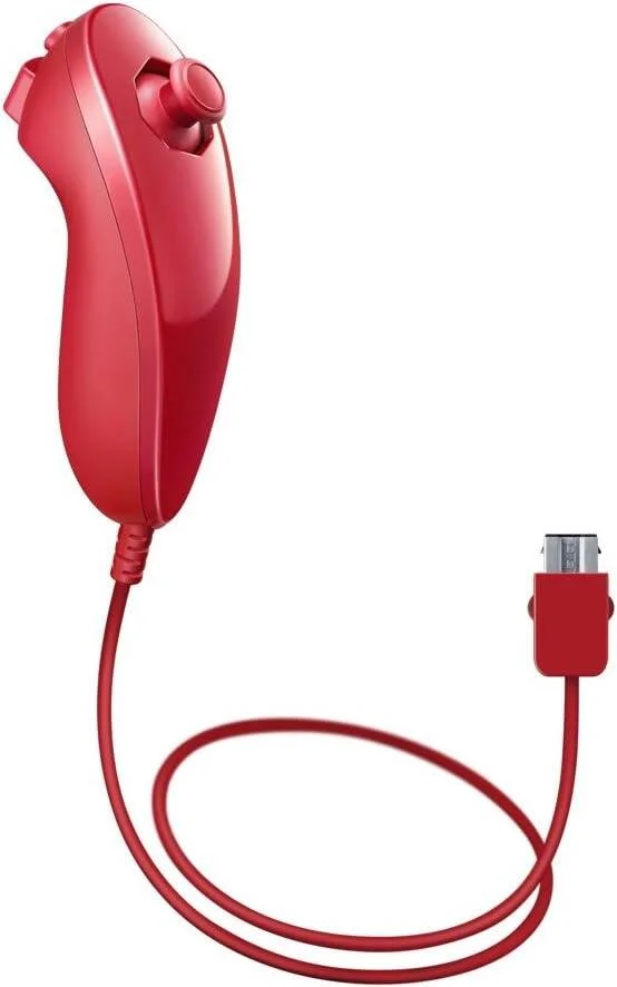 کنترلر الحاقی نانچاکو قرمز برای Wii