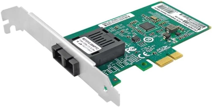 کارت شبکه فیبر نوری تک پورت 1Gbps PCIe X1