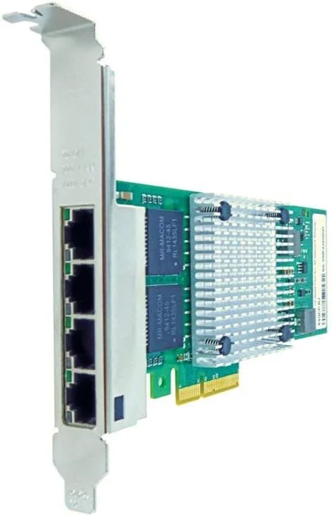 کارت شبکه چهار پورت 10/100/1000Mbs PCIe X4