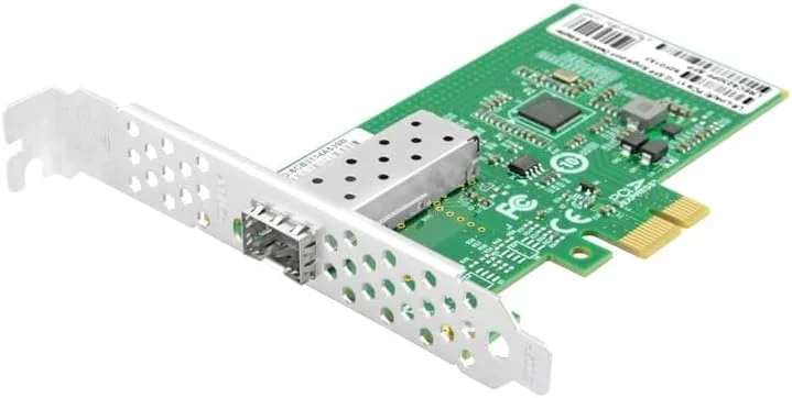 کارت شبکه فیبر نوری تک پورت 1Gbps PCIe X1