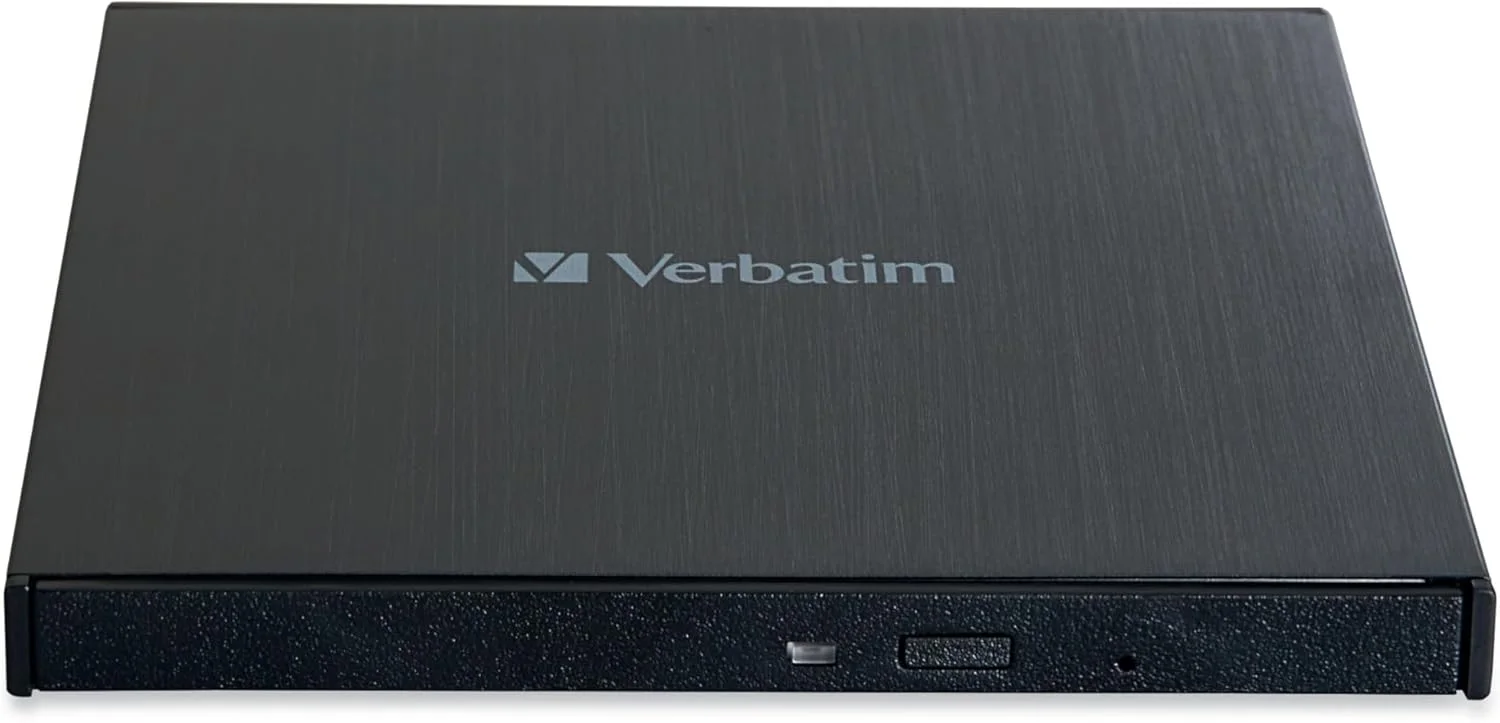 رایتر اکسترنال باریک USB 3.0 بلوری ورباتیم مدل 43890