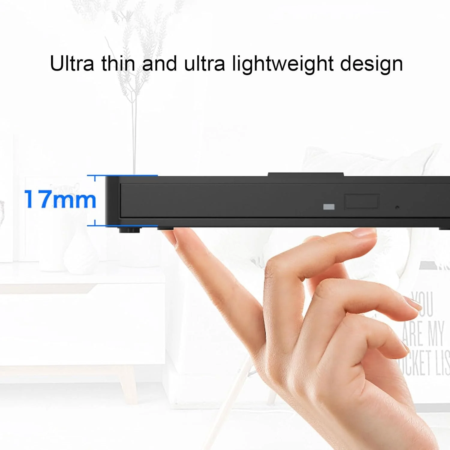 درایو اکسترنال CD فرین، USB 3.0 CD DVD VCD با نویز کم Type C برای پخش فیلم