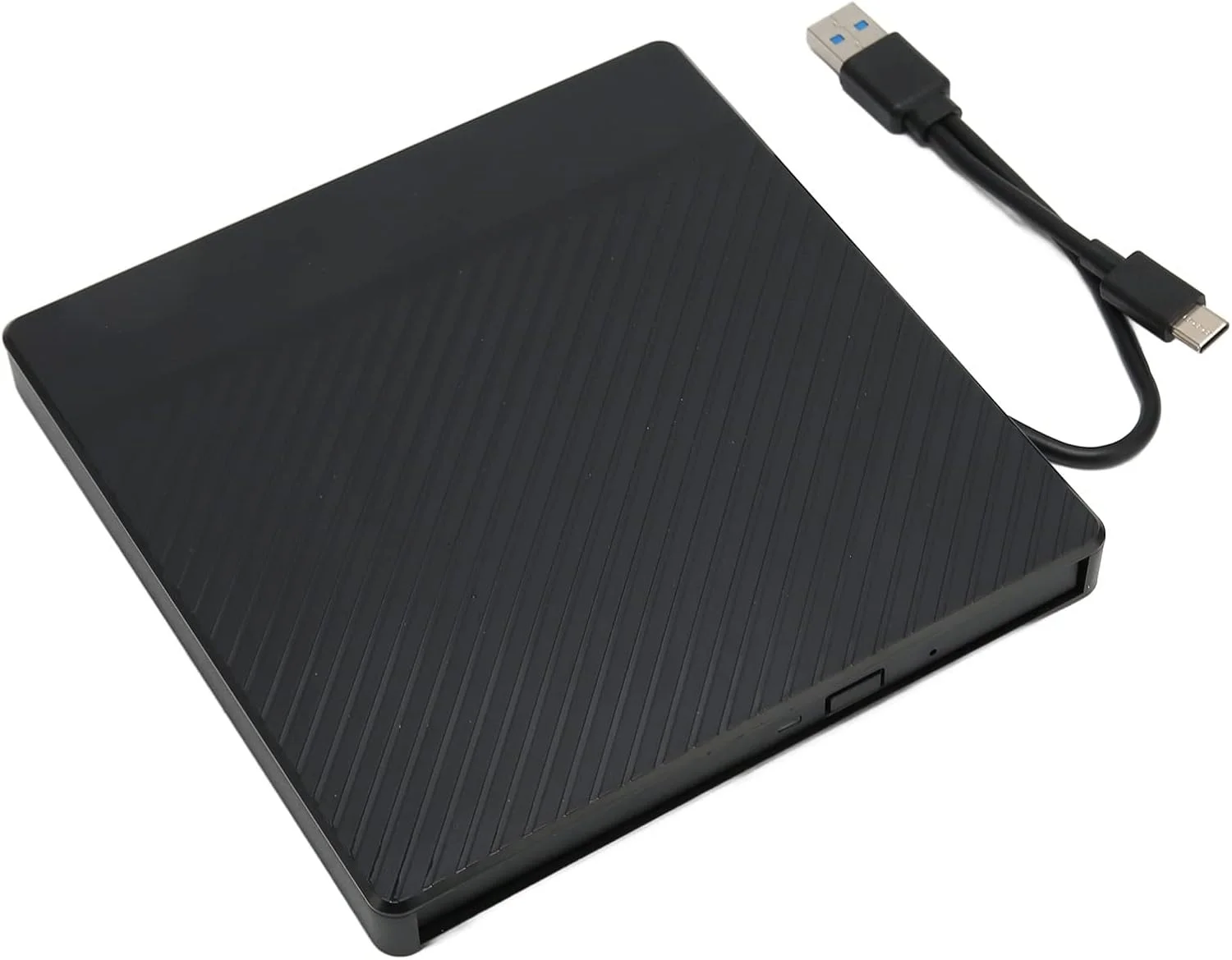 محفظه درایو نوری اکسترنال Yoidesu برای لپ تاپ، جعبه خواننده DVD قابل حمل با رابط Type A و Type C، استاندارد انتقال 5Gbps SATA ODD ضخامت 9.5mm محفظه درایو نوری اکسترنال Yoidesu برای لپ تاپ، جعبه خواننده DVD قابل حمل با رابط Type A و Type C، استاندارد انتقال 5Gbps SATA ODD ضخامت 9.5mm