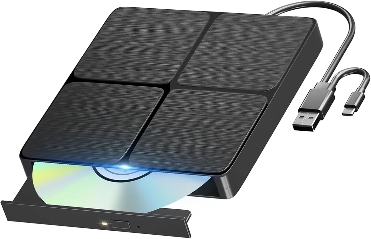 درایو نوری اکسترنال Blu Ray CD DVD، USB 3.0 Type-C 3D Bluray CD DVD BD Burner Player Slim Bluray DVD Drive برای مک بوک، لپ تاپ، کامپیوتر رومیزی، سازگار با سیستم عامل های Mac OS Windows XP/7/8/10/11 درایو نوری اکسترنال Blu Ray CD DVD، USB 3.0 Type-C 3D Bluray CD DVD BD Burner Player Slim Bluray DVD Drive برای مک بوک، لپ تاپ، کامپیوتر رومیزی، سازگار با سیستم عامل های Mac OS Windows XP/7/8/10/11