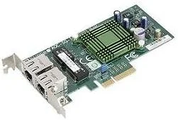 آداپتور اترنت گیگابیتی دو پورت Supermicro Aoc-Sg-I2 با فرم فاکتور داخلی و پروفایل کوتاه Pci-E