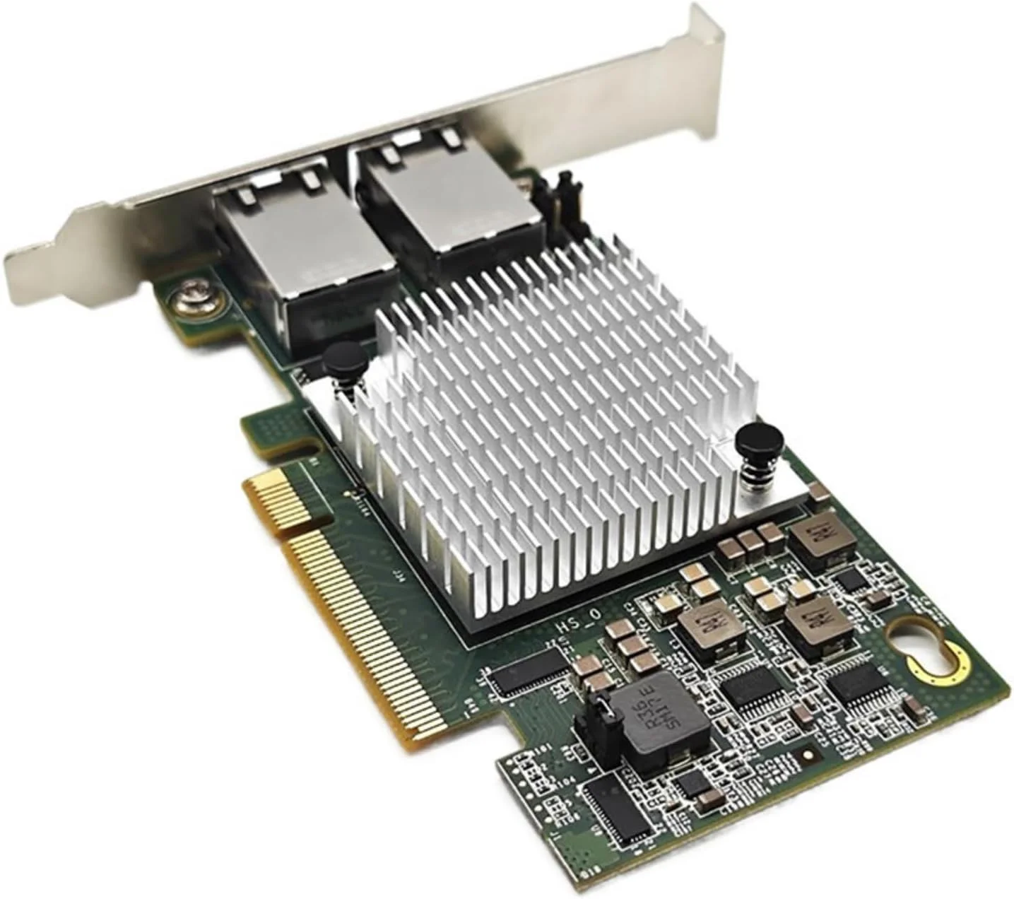کارت توسعه شبکه X540-T2، آداپتور PCI-E X8 به دو پورت 10Gbps RJ45 با هیت سینک داخلی و اتصال پایدار برای کامپیوترهای رومیزی