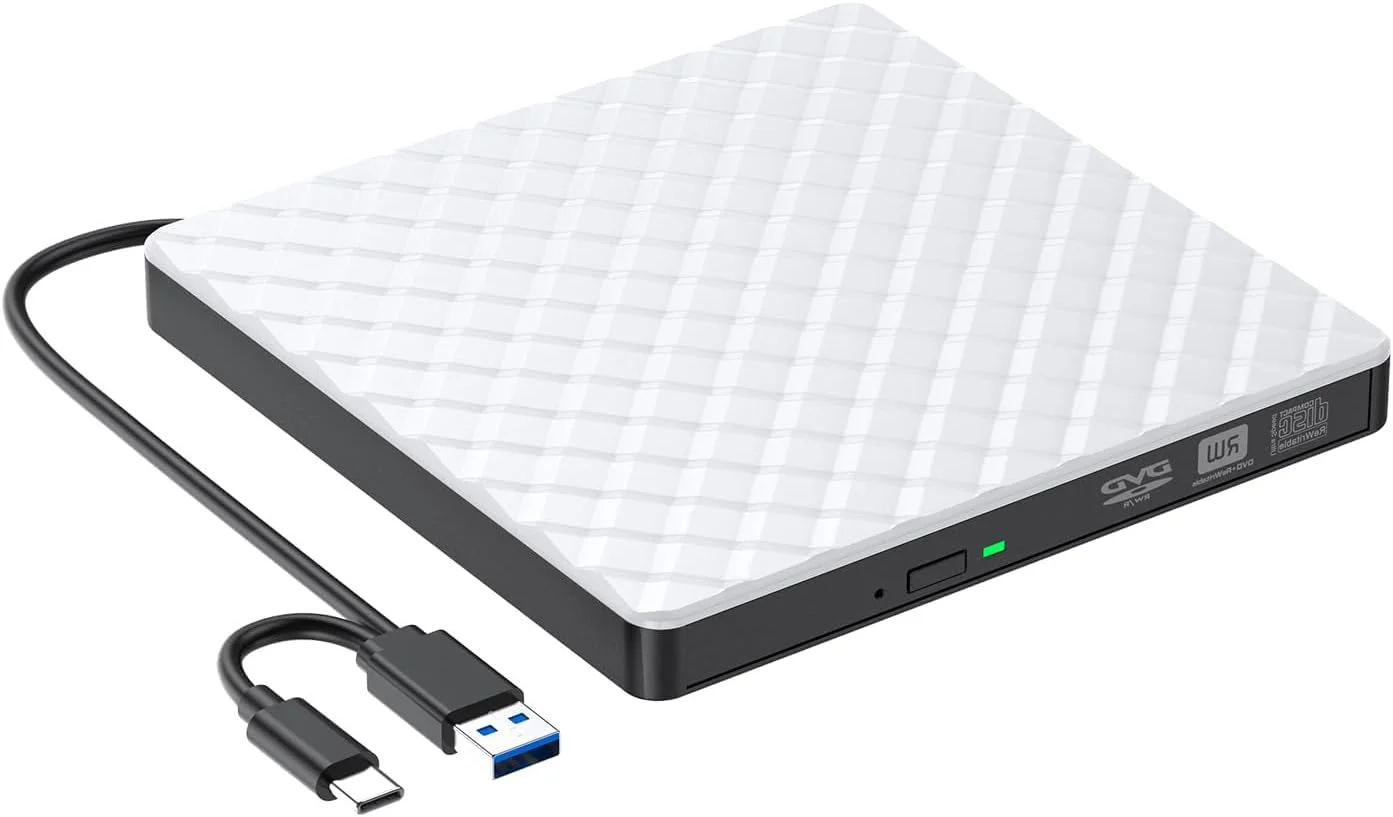 درایو DVD اکسترنال TERRIFI، درایو USB 3.0 CD/DVD +/-RW قابل حمل، پخش کننده/رایتر CD DVD، درایو نوری باریک CD ROM برای لپ تاپ، کامپیوتر رومیزی، لینوکس، اپل مک او اس، مک بوک پرو، ویندوز 11/10 درایو DVD اکسترنال TERRIFI، درایو USB 3.0 CD/DVD +/-RW قابل حمل، پخش کننده/رایتر CD DVD، درایو نوری باریک CD ROM برای لپ تاپ، کامپیوتر رومیزی، لینوکس، اپل مک او اس، مک بوک پرو، ویندوز 11/10