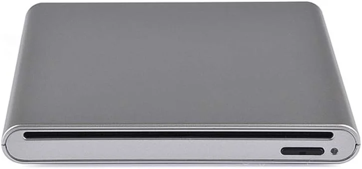 درایو بلوری مکشی USB3.0، درایو نوری اکسترنال، درایور DVD قابل حمل برای ویندوز/IOS - نقره ای درایو بلوری مکشی USB3.0، درایو نوری اکسترنال، درایور DVD قابل حمل برای ویندوز/IOS - نقره ای