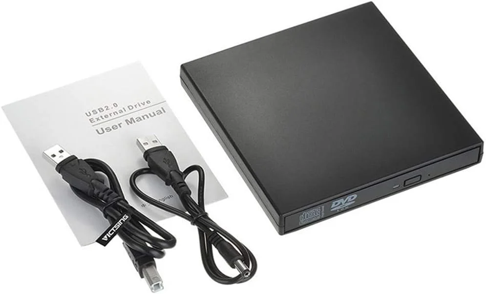 درایو نوری اکسترنال USB 2.0 شووی هگربی CD/DVD ROM پلیر DVD RW رایتر ریدر برای لپ تاپ و کامپیوتر ویندوز 7/8/10 درایو نوری اکسترنال USB 2.0 شووی هگربی CD/DVD ROM پلیر DVD RW رایتر ریدر برای لپ تاپ و کامپیوتر ویندوز 7/8/10