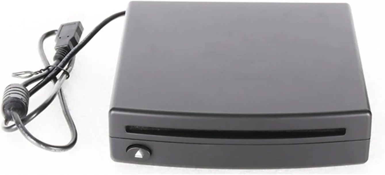 پخش کننده قابل حمل DVD رادیو ماشین جعبه دیسک CD/DVD با انتقال سیگنال برق USB خارجی برای پخش کننده چند رسانه ای ماشین تجربه فیلم قابل حمل