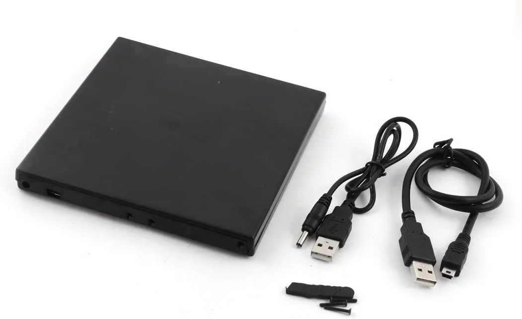 محفظه اکسترنال باریک USB برای درایو رایتر CD DVD RW ساتا 9.5 میلی‌متری