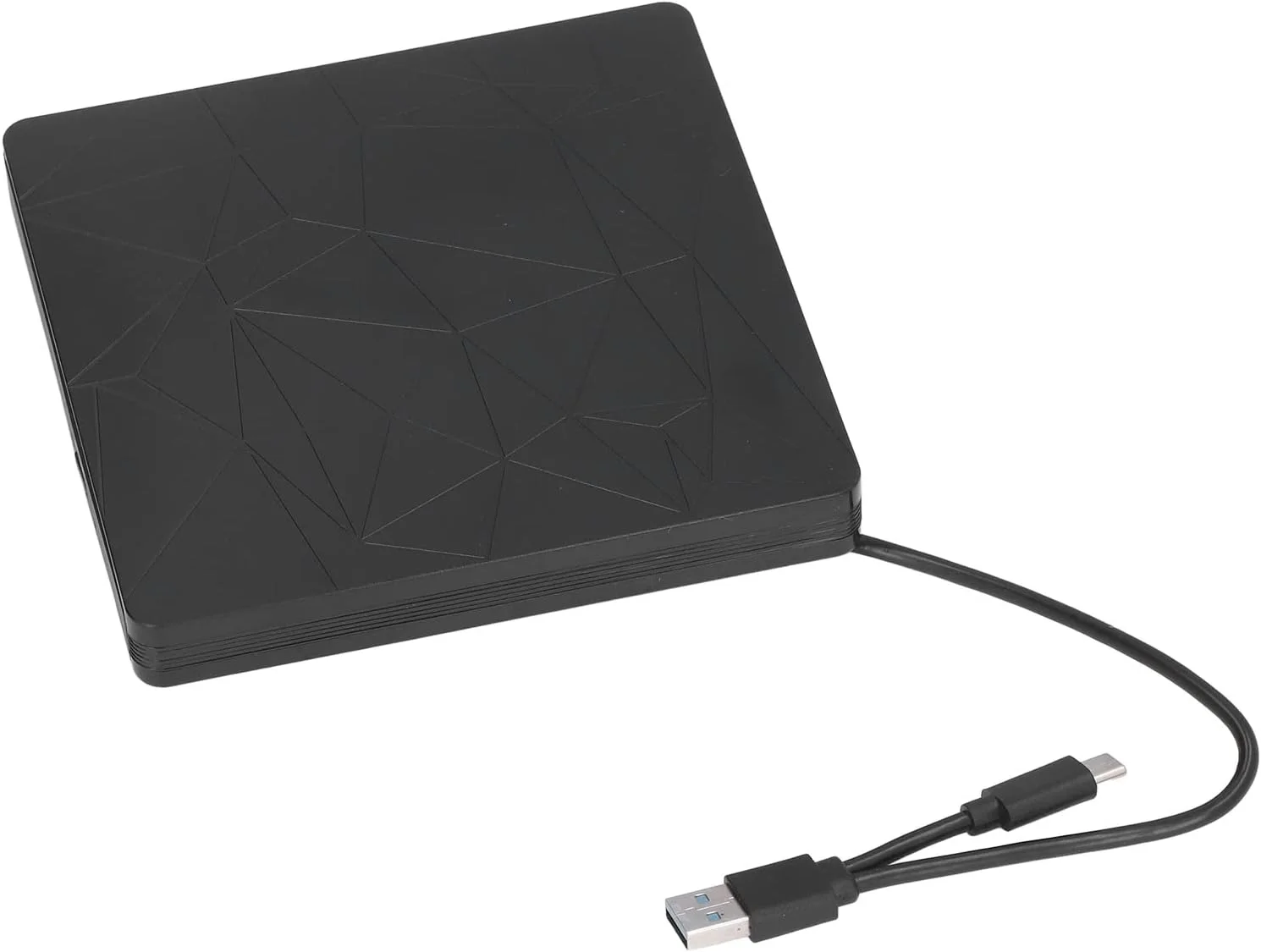 درایو نوری اکسترنال USB 3.0 فوق العاده باریک، رایتر و خواننده CD DVD برای لپ تاپ، سازگار با WIN98, XP, WIN7, WIN8, WIN10, VISTA, OS X 8.6