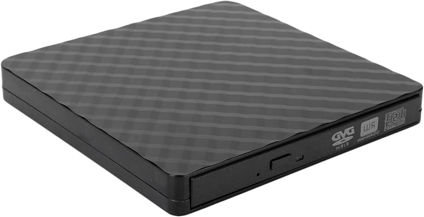 درایو نوری اکسترنال قابل حمل، سبک و جمع و جور، با قابلیت اتصال آسان برای تماشای فیلم DVD درایو نوری اکسترنال قابل حمل، سبک و جمع و جور، با قابلیت اتصال آسان برای تماشای فیلم DVD