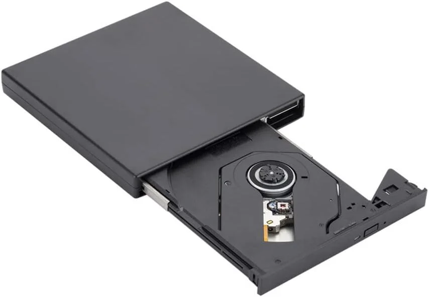 درایو نوری اکسترنال قابل حمل با سرعت بالا، جایگزین درایو CD، قابل استفاده مجدد و جداشدنی، پخش کننده و نویسنده DVD برای کامپیوتر درایو نوری اکسترنال قابل حمل با سرعت بالا، جایگزین درایو CD، قابل استفاده مجدد و جداشدنی، پخش کننده و نویسنده DVD برای کامپیوتر