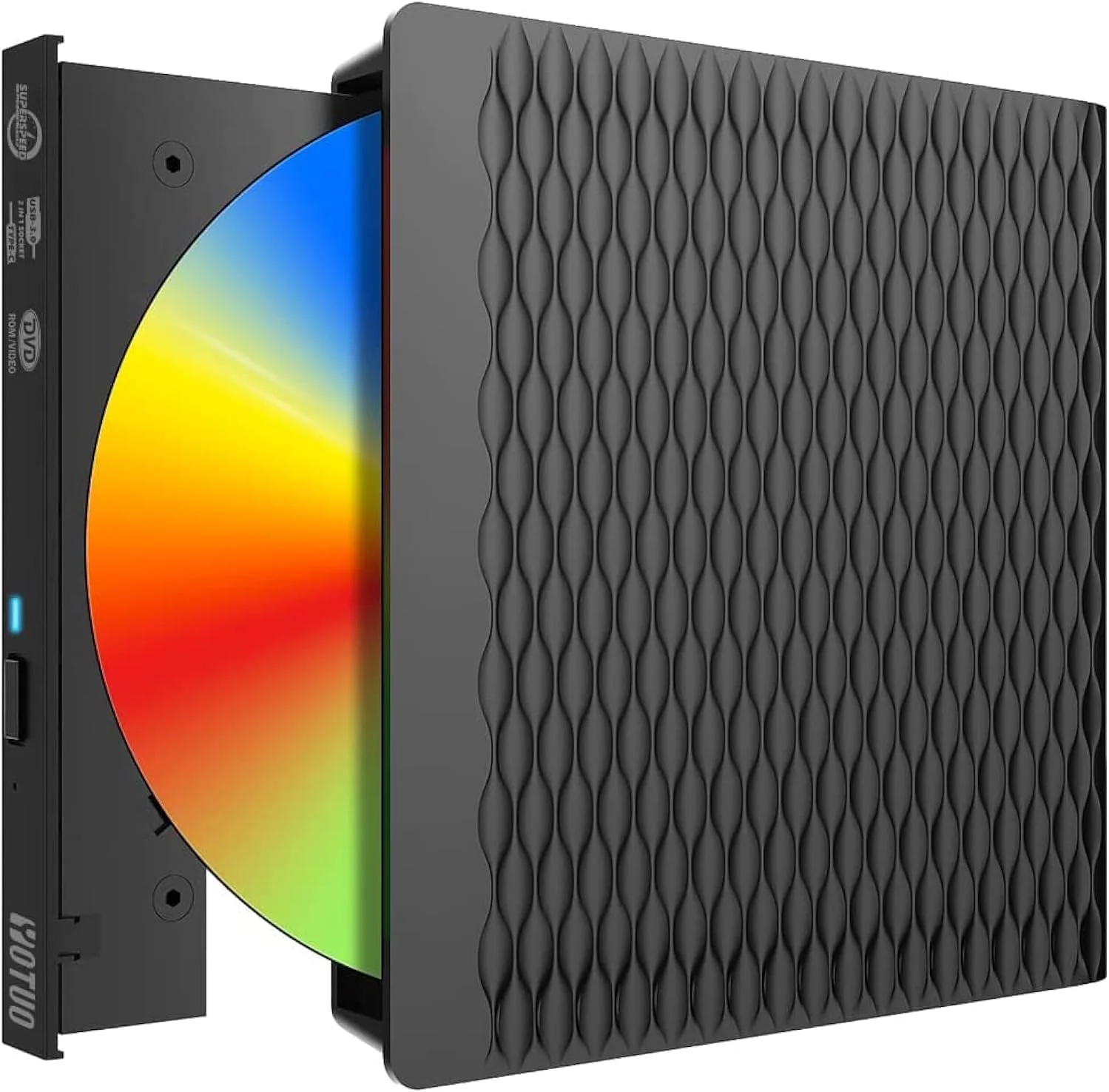 درایو DVD اکسترنال Oter USB 3.0 Type C، درایو نوری قابل حمل CD ROM، پخش کننده دیسک، سازگار با لپ تاپ، کامپیوتر رومیزی، ویندوز 11/10/8/7، مک پرو/ایر مک بوک، لینوکس