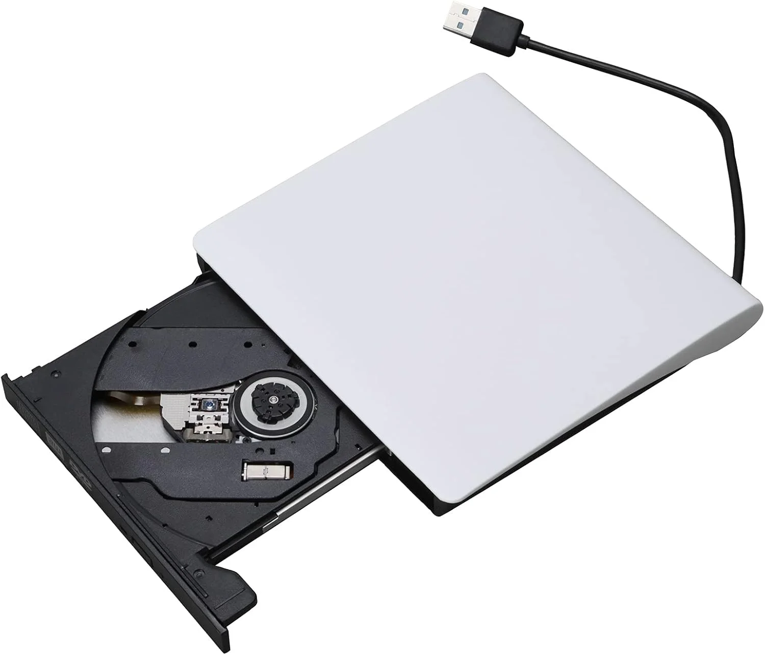 درایو نوری Meiyya برای لپ تاپ، سرعت پایدار 5 گیگابیت بر ثانیه، اتصال آسان، سازگاری خوب، مناسب برای کامپیوترهای رومیزی و نوت بوک