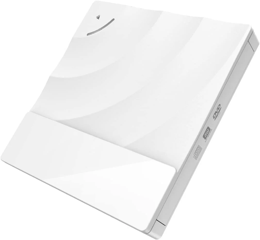 درایو نوری اکسترنال DVD پلیر قابل حمل USB 3.0 پرسرعت CD DVD-RW، درایو دیسک باریک اکسترنال، خواننده دسکتاپ PC لپ تاپ تبلت، نصب آسان و کارکرد ساده