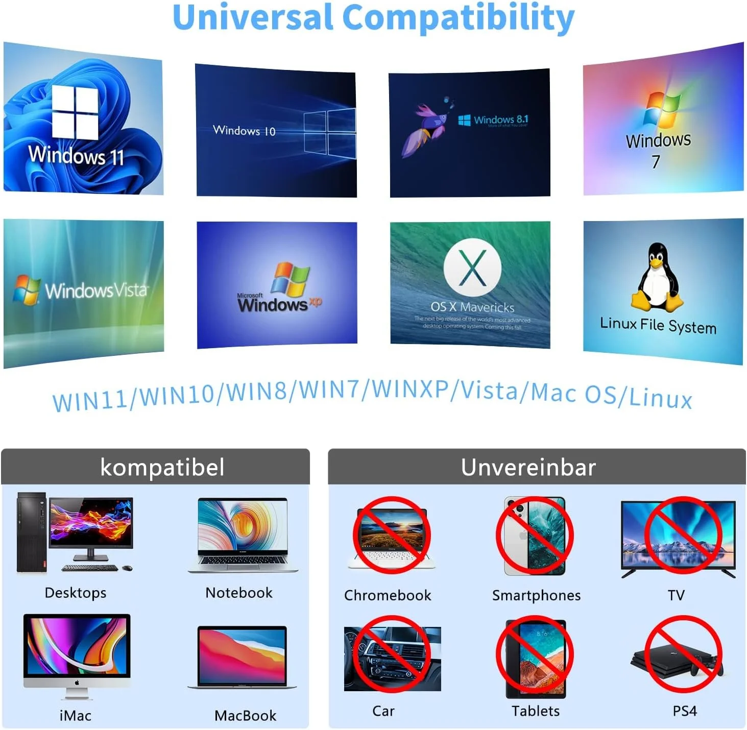 درایو اکسترنال CD/DVD MAKINGTEC، برای لپ تاپ USB 3.0 و Type-C، رایتر CD/DVD+/-RW اکسترنال برای لپ تاپ، دسکتاپ، iMac، MacBook، سازگار با Windows 11/10/XP/8/7/Vista/Linux/MacOS