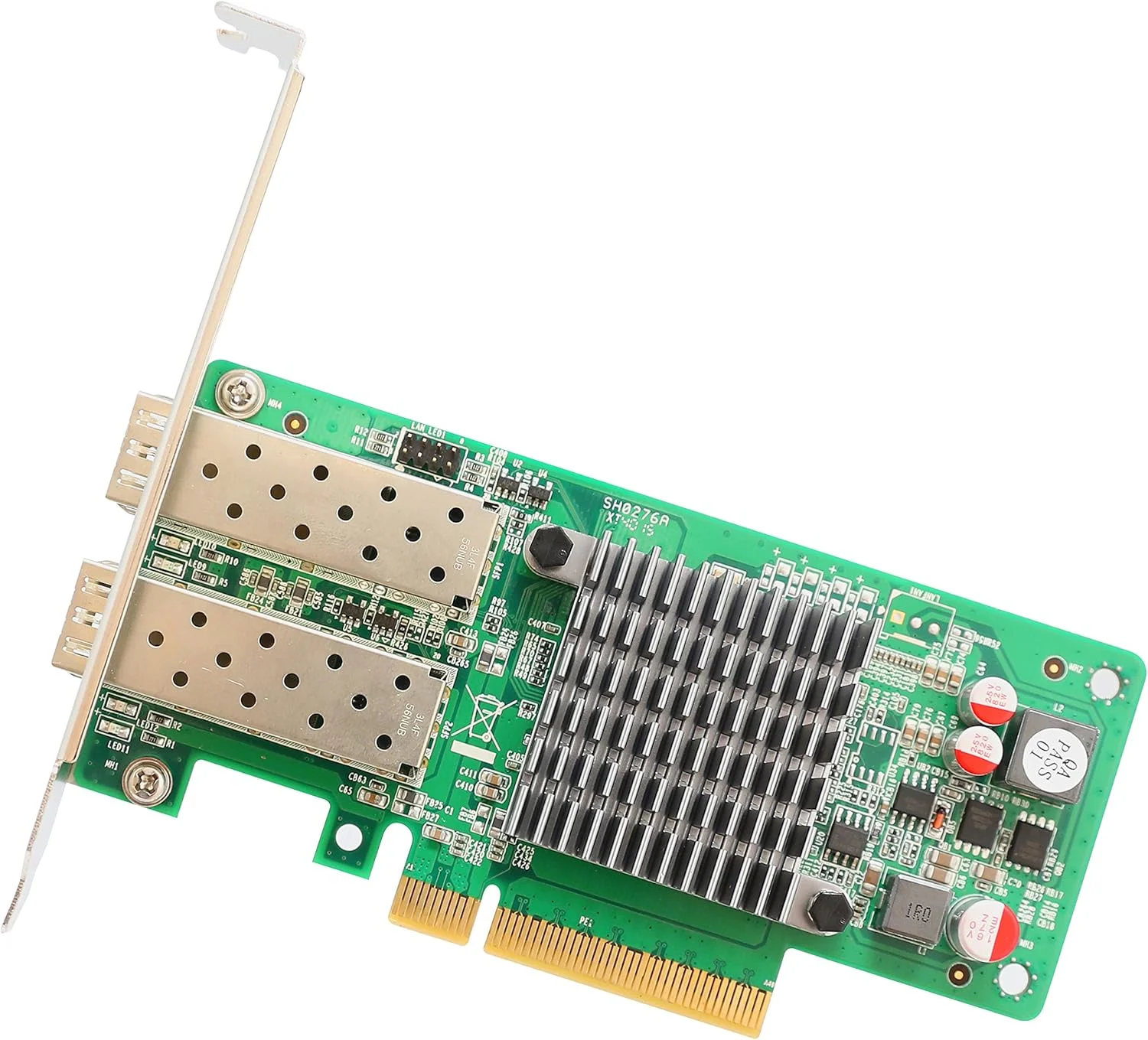 کارت شبکه دو پورت SFP+ 10 گیگابیتی PCI-E X8 با چیپست اینتل