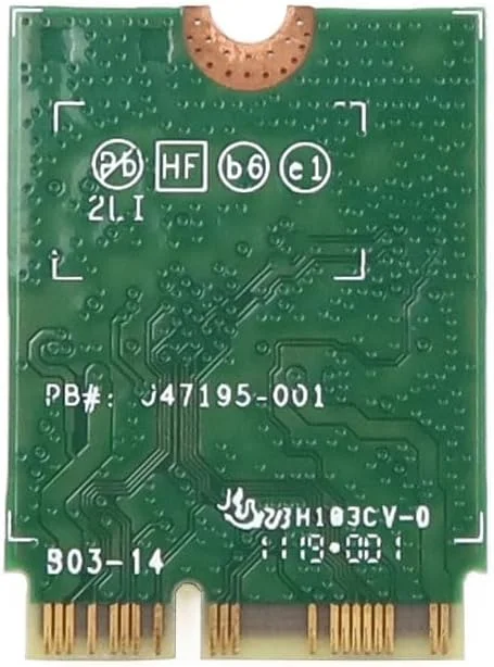 کارت وای فای VHXRR 0VHXRR CN-0VHXRR قطعه جایگزین سازگار برای Intel 9560NGW R Wireless-AC 9560 PCI-Express M.2 2230 802.11ac WLAN Bluetooth 5.1