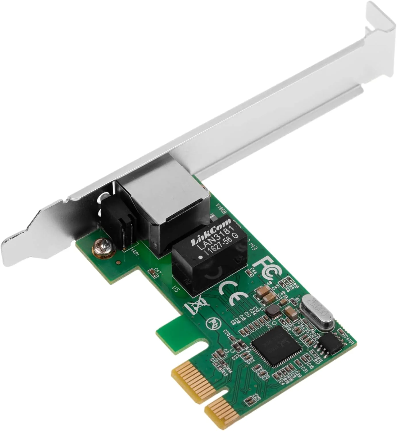 کارت شبکه گیگابیتی اترنت BeMatik - PCIe با پورت RJ45