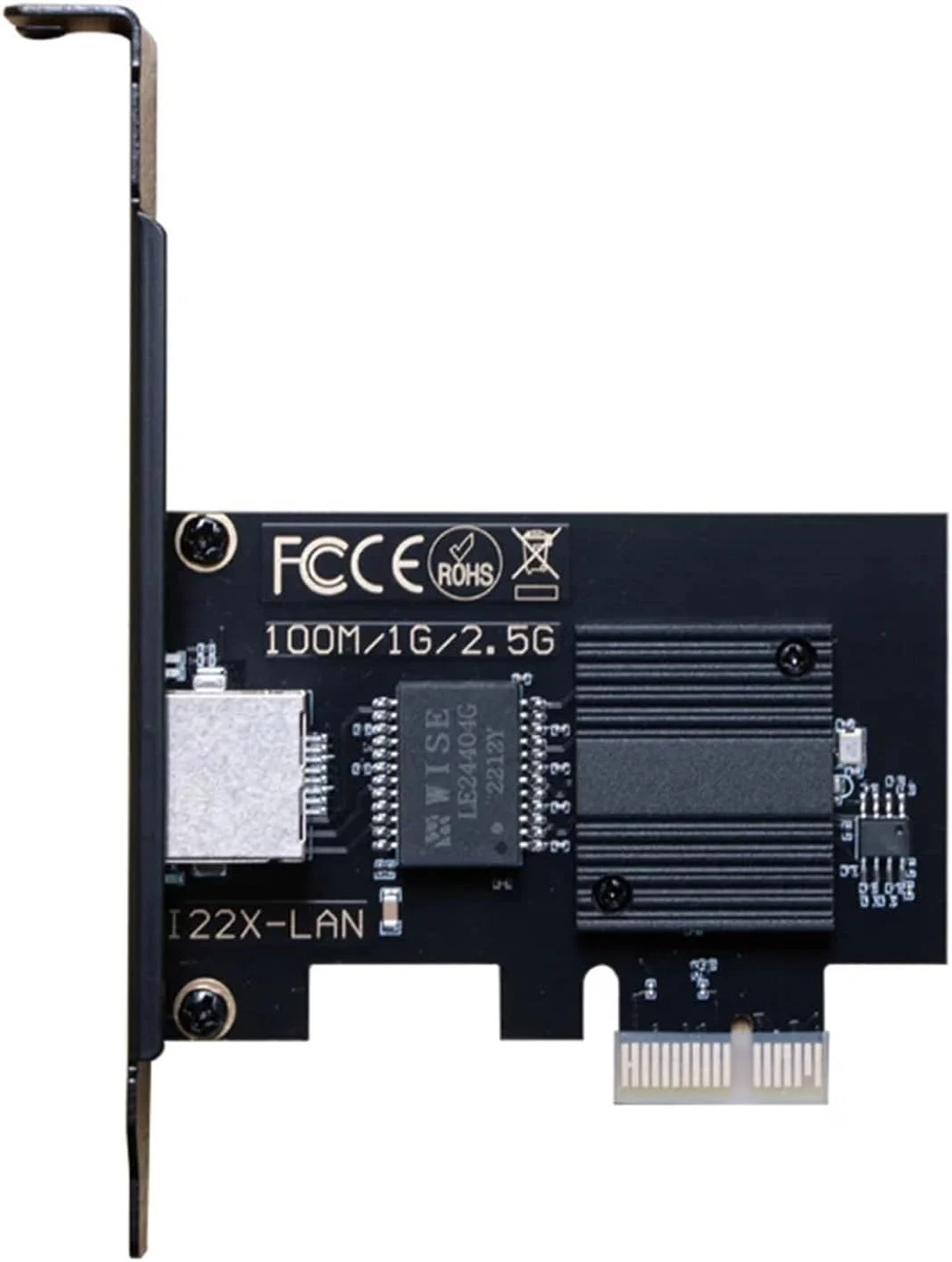 کارت شبکه پورت RJ45 به PCI-E 2.5G مدل SKS-I226-2.5ET با سرعت 100/1000/2500 مگابیت بر ثانیه کارت شبکه پورت RJ45 به PCI-E 2.5G مدل SKS-I226-2.5ET با سرعت 100/1000/2500 مگابیت بر ثانیه