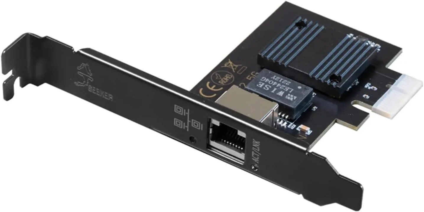 کارت شبکه پورت RJ45 به PCI-E 2.5G مدل SKS-I226-2.5ET با سرعت 100/1000/2500 مگابیت بر ثانیه کارت شبکه پورت RJ45 به PCI-E 2.5G مدل SKS-I226-2.5ET با سرعت 100/1000/2500 مگابیت بر ثانیه