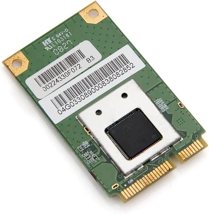 کارت شبکه وایرلس Atheros Ar5b91 9281 Abgn Pci-e 802.11b/g/n با فرکانس 2.4 گیگاهرتز و سرعت 300 مگابیت بر ثانیه کارت شبکه وایرلس Atheros Ar5b91 9281 Abgn Pci-e 802.11b/g/n با فرکانس 2.4 گیگاهرتز و سرعت 300 مگابیت بر ثانیه