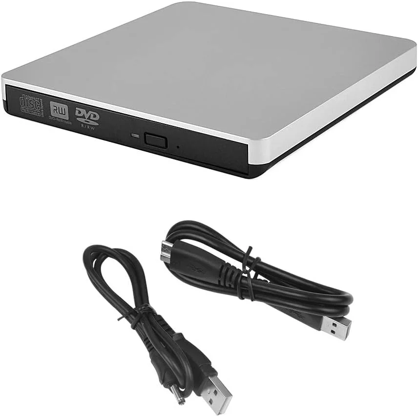 درایو بلوری اکسترنال USB3.0 Labymos، رایتر DVD BD-RE CD/DVD RW اکسترنال، بلوری سوز قابل حمل، اتصال و پخش برای لپ تاپ و کامپیوتر