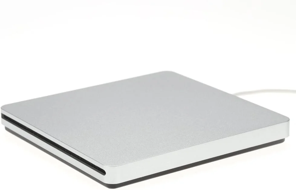 درایو DVD ROM اکسترنال USB 2.0 قابل حمل فوق العاده باریک جایگزین برای لپ تاپ های i/Book/Book Air/Pro