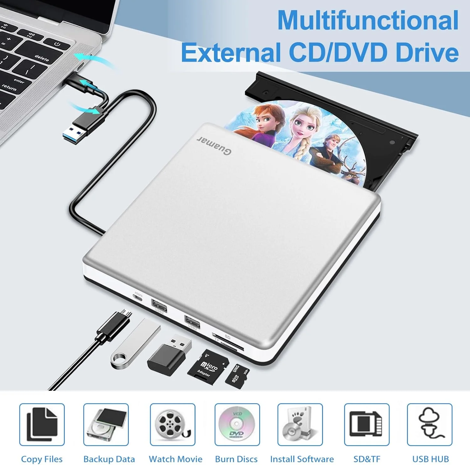 درایو نوری اکسترنال Guamar