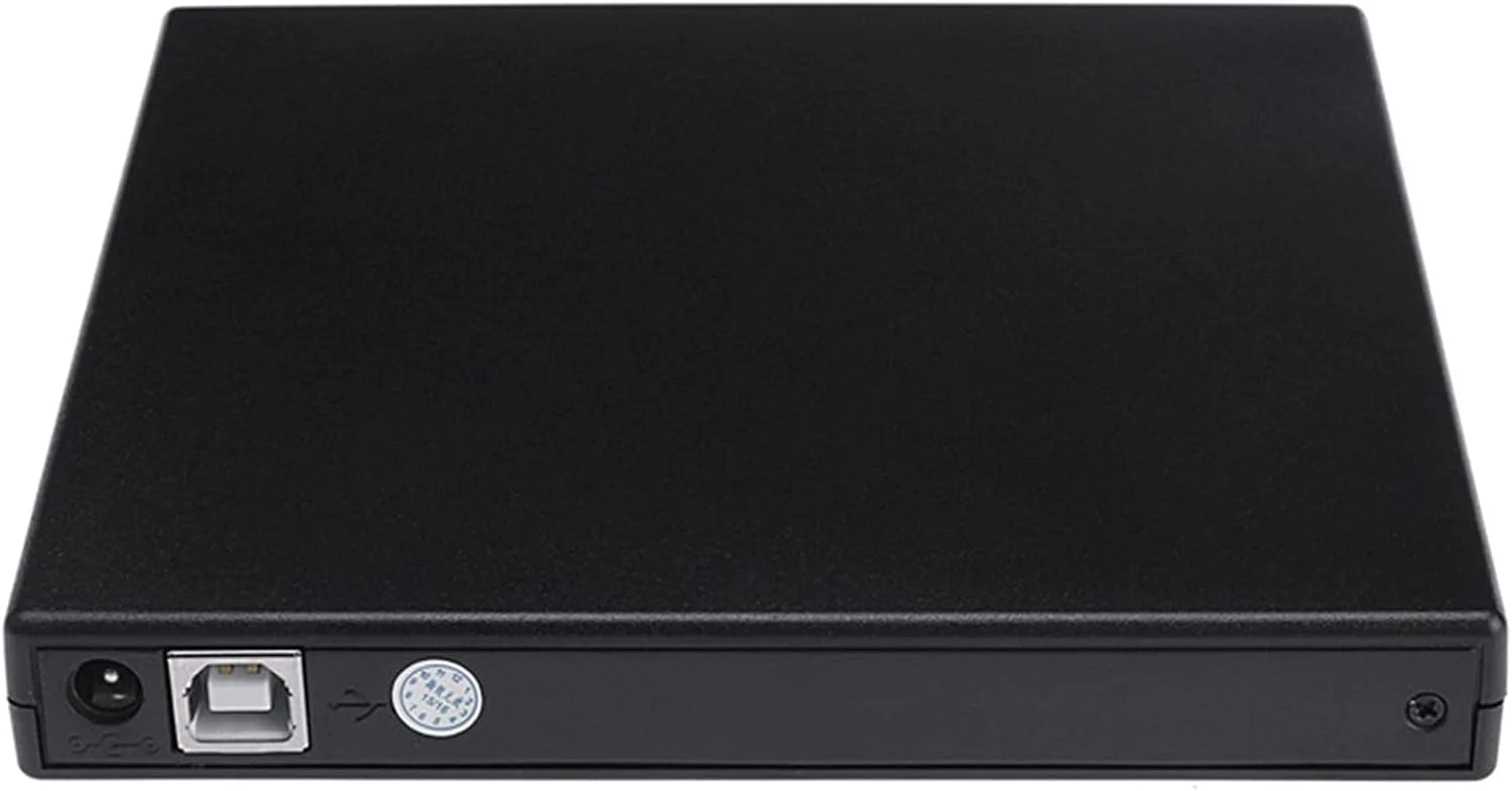 درایو DVD اکسترنال USB 2.0 قابل حمل CD/DVD/-RW / پخش کننده DVD و رایت CD برای لپ تاپ و کامپیوتر