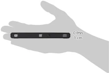 درایو نوری اکسترنال باریک لایت-آن ای‌بی‌ای‌یو 108-01 فوجیتسو مدل eBAU108 با سرعت 8X و قابلیت رایت DVD (دولایه)/RAM از طریق USB