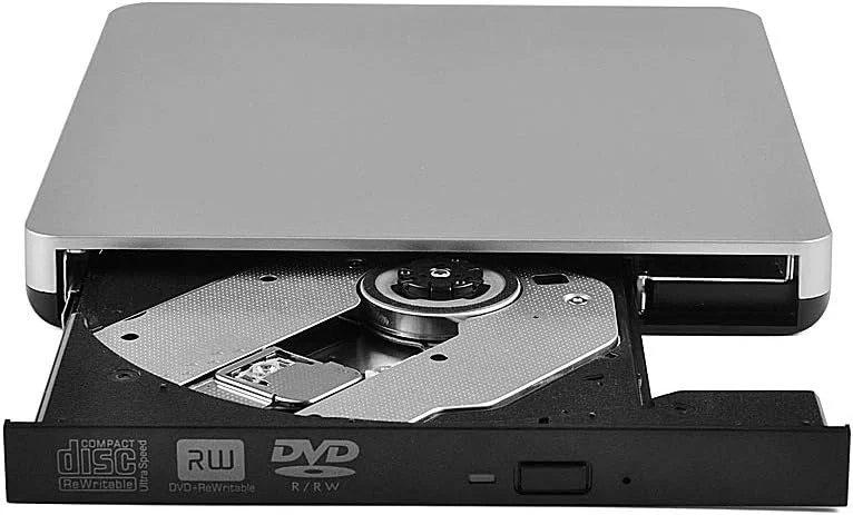 درایو بلوری اکسترنال USB3.0 Fawoonu، رایتر DVD BD-RE CD/DVD RW اکسترنال، بلوری سوز قابل حمل، اتصال و پخش برای لپ تاپ و کامپیوتر