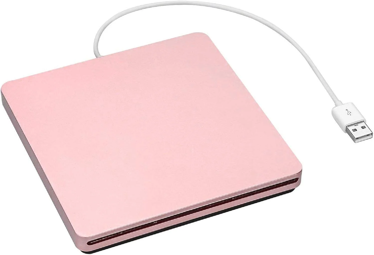 درایو DVD اکسترنال USB 2.0 اسلات خور VCD CD رایتر و پلیر برای Mac OS/WindowsME/2000/XP/Vista/7