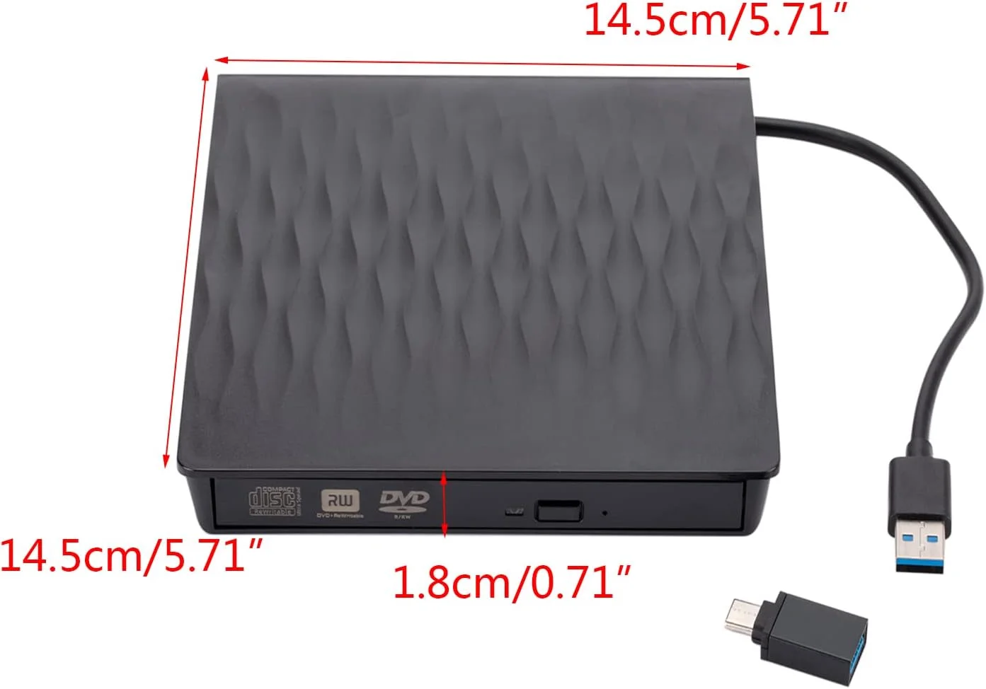 دی وی دی رایتر اکسترنال USB 3.0، باریک، قابل حمل، سوزاننده، خواننده، پخش کننده برای کامپیوتر، لپ تاپ، درایو نوری دی وی دی رایتر اکسترنال USB 3.0، باریک، قابل حمل، سوزاننده، خواننده، پخش کننده برای کامپیوتر، لپ تاپ، درایو نوری