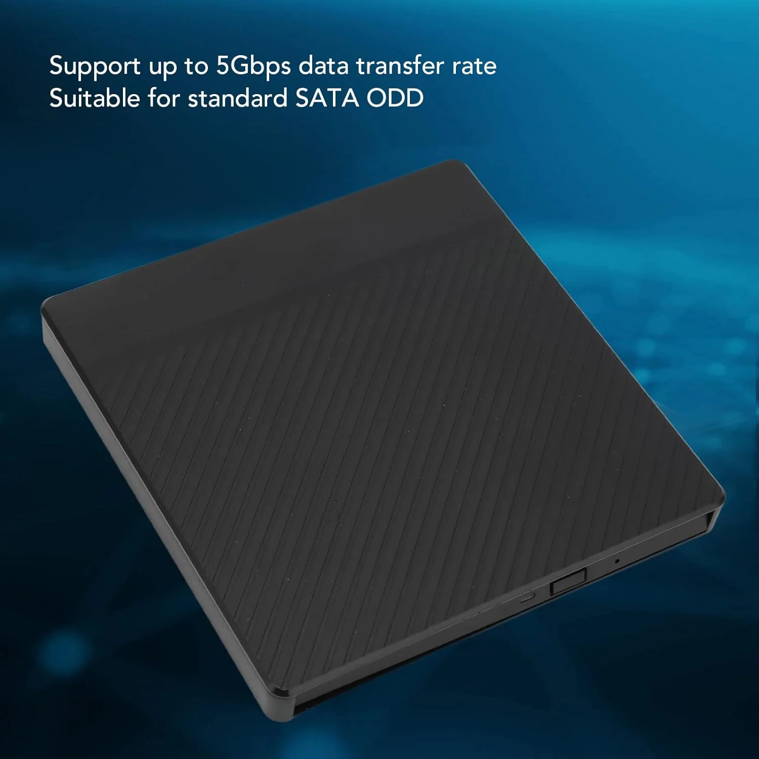 درایو DVD اکسترنال، درایو نویسنده CD/DVD قابل حمل USB3.0/2.0، رابط Type A Type C انتقال 5 گیگابیت بر ثانیه ROM Burner برای Win Xp برای Win7 برای Linux برای OS X 10