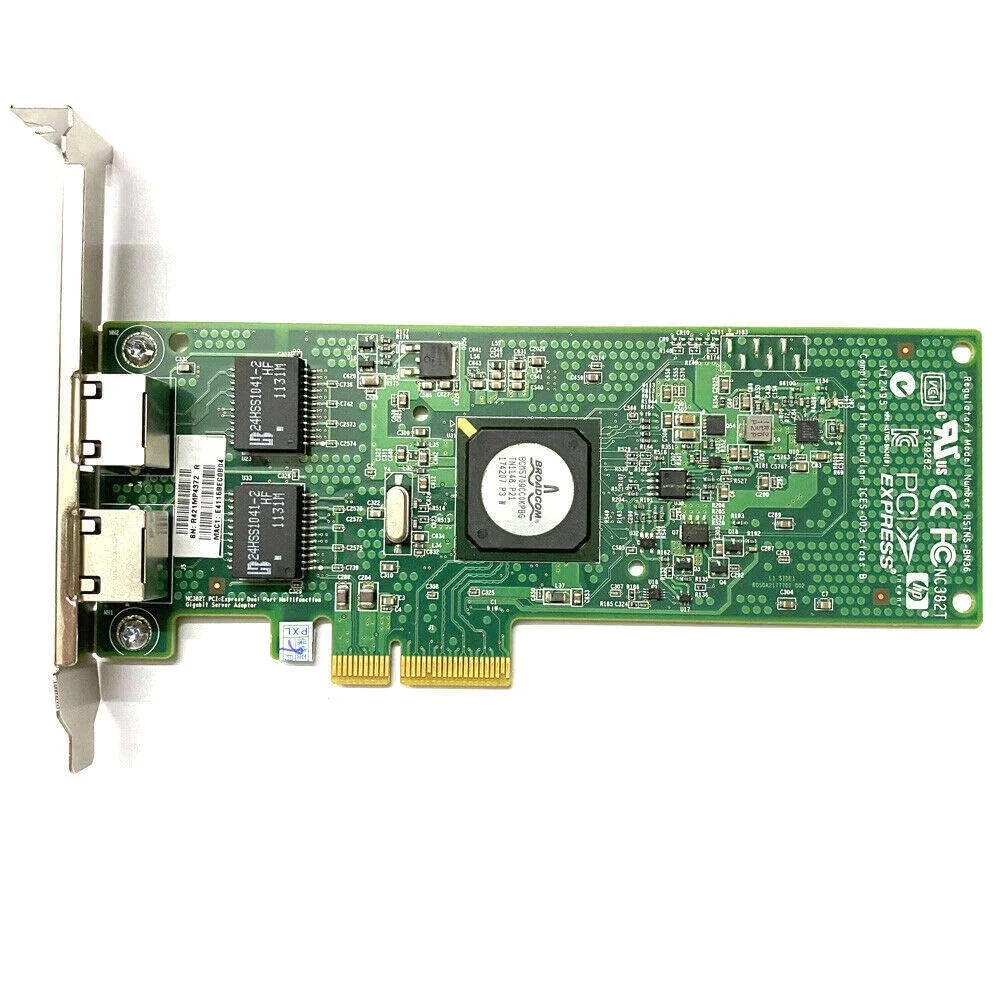 کارت شبکه دو پورت گیگابیتی NC382T PCI-E مدل 453055 / 458491-001