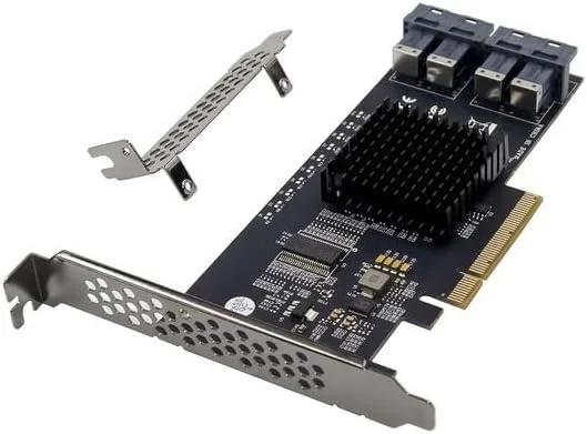 لوازم جانبی کامپیوتر و لپ تاپ PCI-E PEX8724 4-U.2 SFF8643 از برند Microconnect