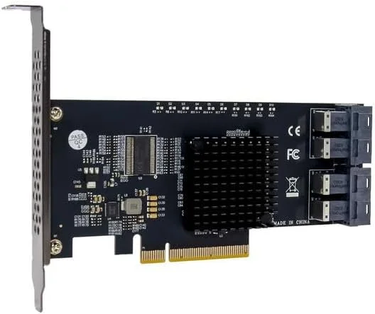 لوازم جانبی کامپیوتر و لپ تاپ PCI-E PEX8724 4-U.2 SFF8643 از برند Microconnect